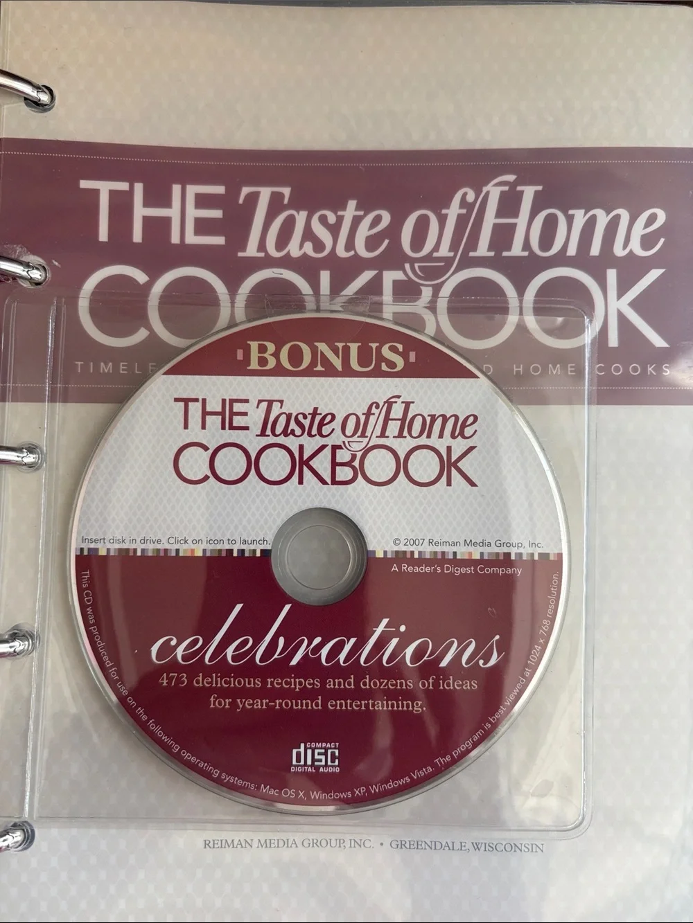 New Taste of Home Cookbook - Brown Cover - Taste Of Home